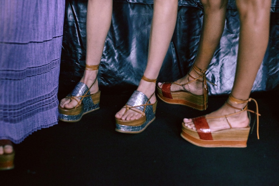 Backstage Roberto Cavalli SS15 Milan Lea Colombo 26