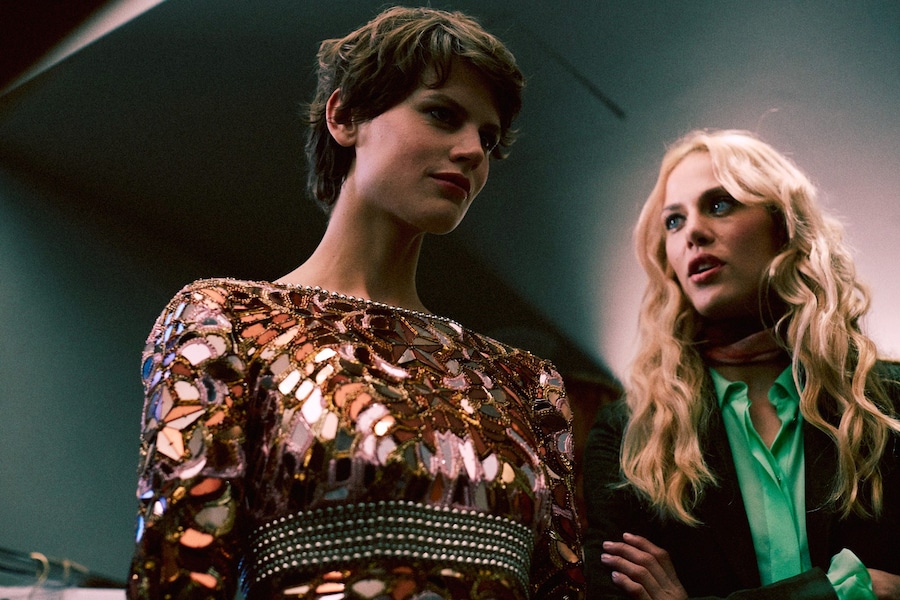 Emilio Pucci SS15 Dazed backstage 2
