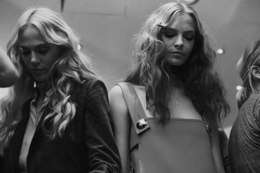 Emilio Pucci SS15 Dazed backstage 9