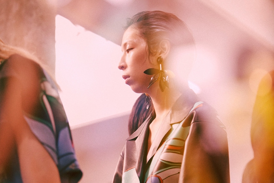 Backstage at Marni SS15 15