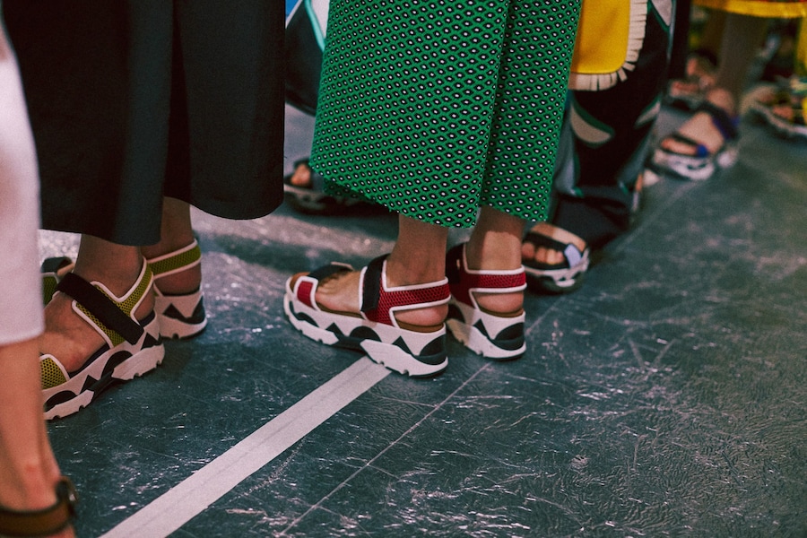 Backstage at Marni SS15 25