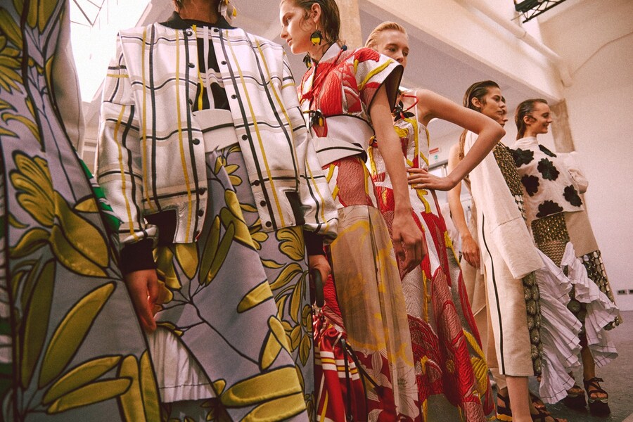 Backstage at Marni SS15 26