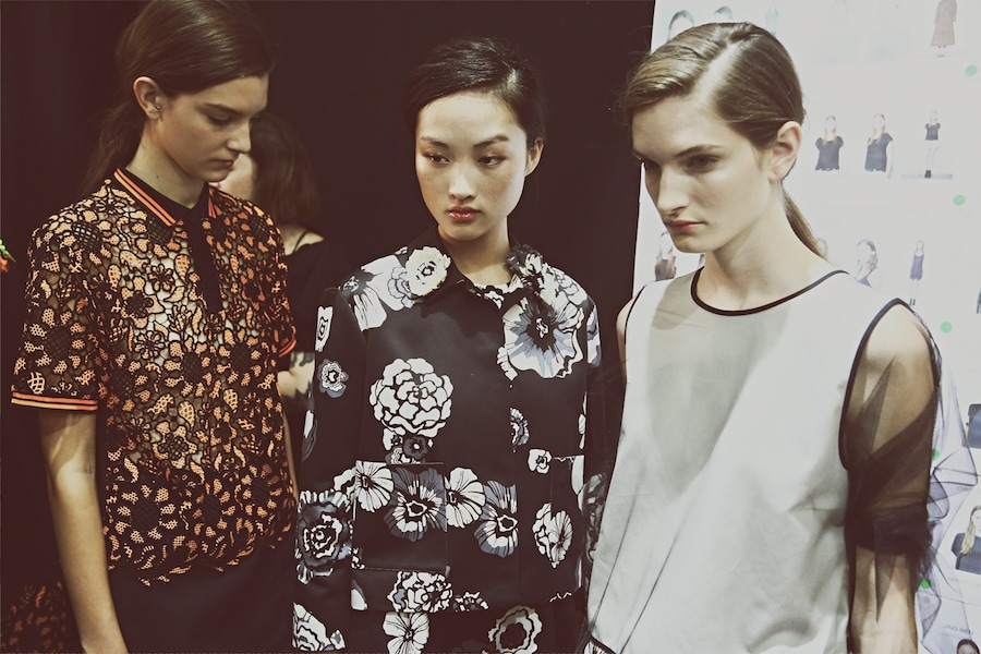 Backstage at MSGM SS15 14
