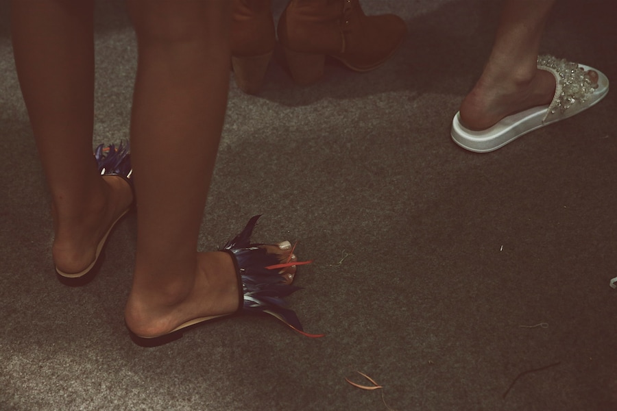 Backstage at MSGM SS15 27