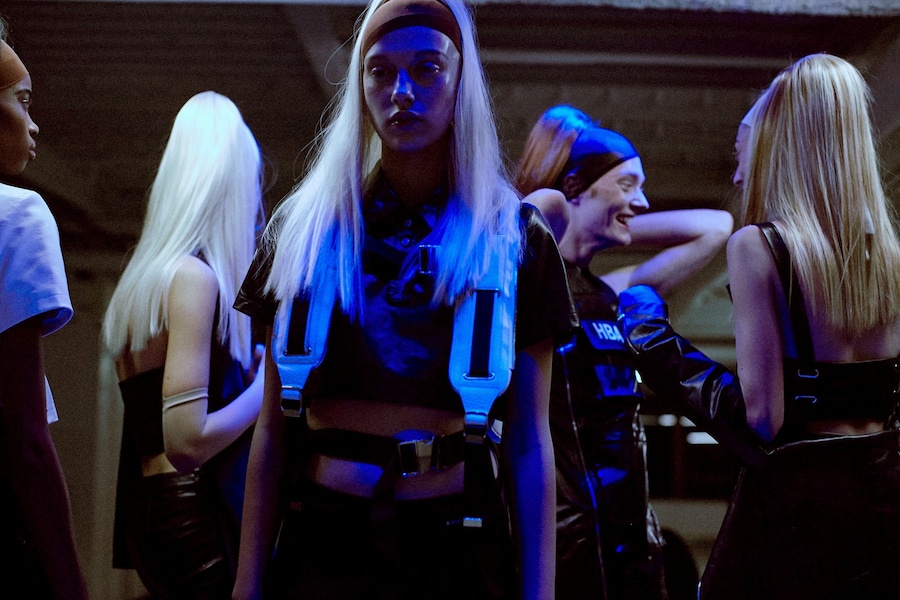 Hood by Air SS15, womenswear, Dazed backstage 20