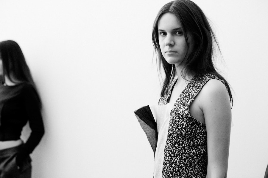 Backstage at Yang Li SS15 Dazed Lea Colombo 7