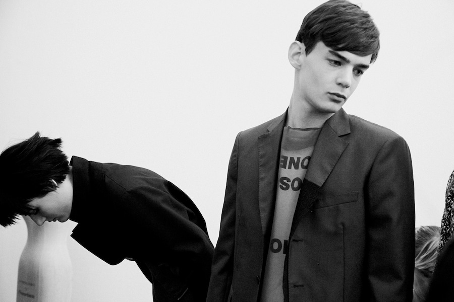 Backstage at Yang Li SS15 Dazed Lea Colombo 16