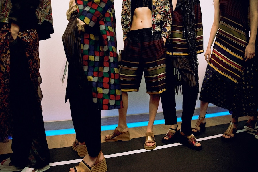 Dries Van Noten SS15, womenswear, Dazed backstage 29