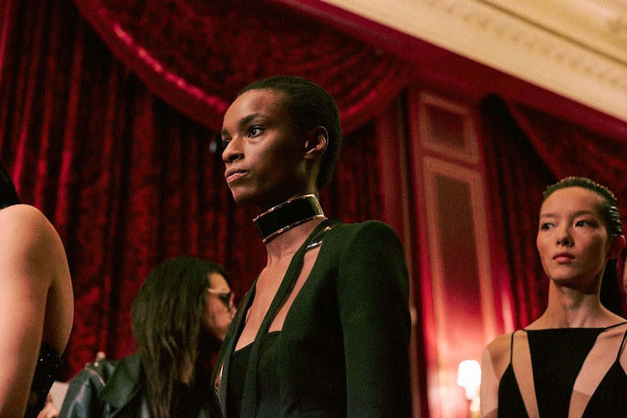 Balmain SS15, womenswear, Dazed backstage 23