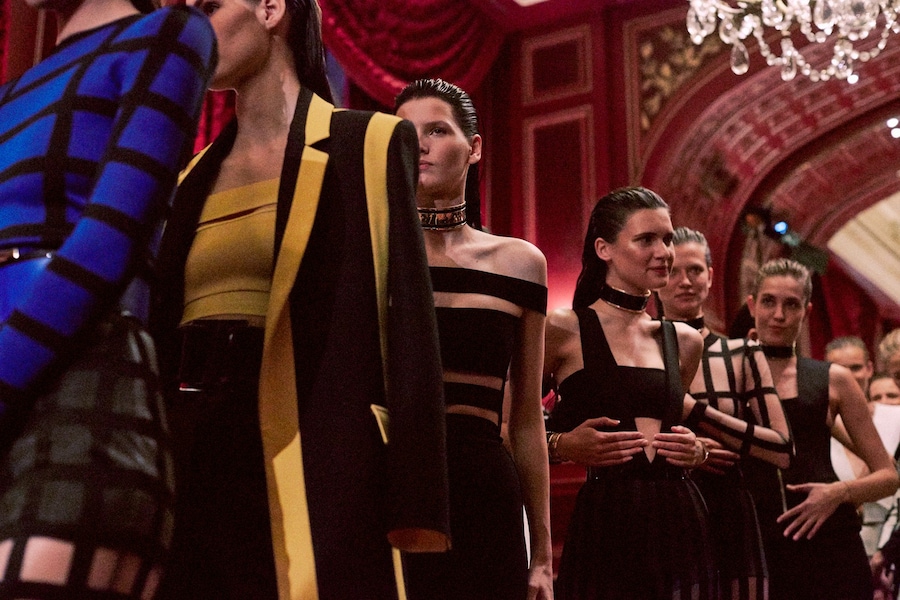 Balmain SS15, womenswear, Dazed backstage 20