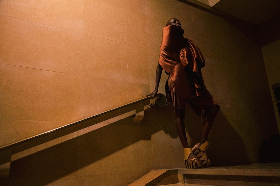 Rick Owens SS15, womenswear, Dazed backstage 6