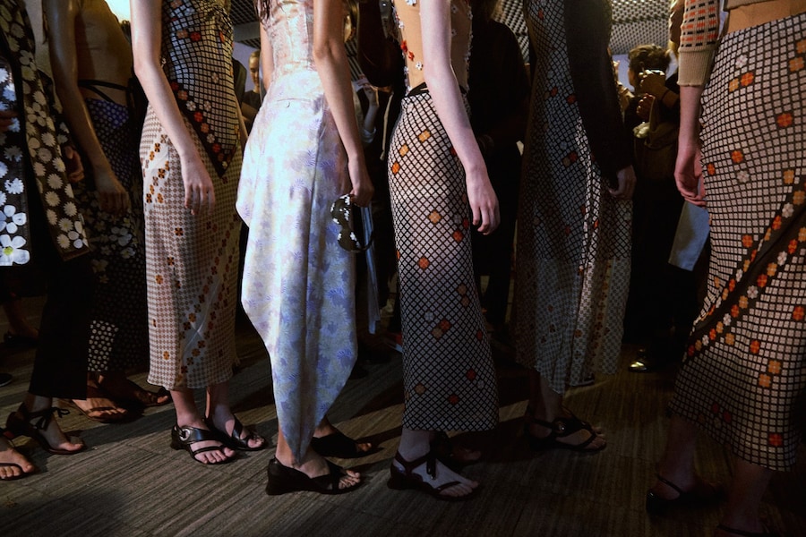 Maison Martin Margiela SS15 Dazed exclusive backstage 26