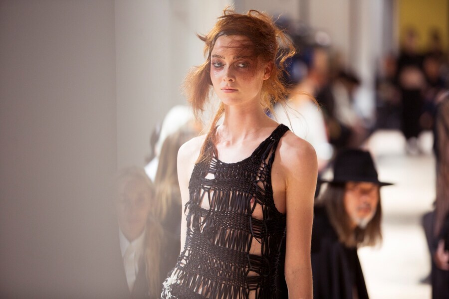 Backstage at Yohji Yamamoto SS15 Dazed 22