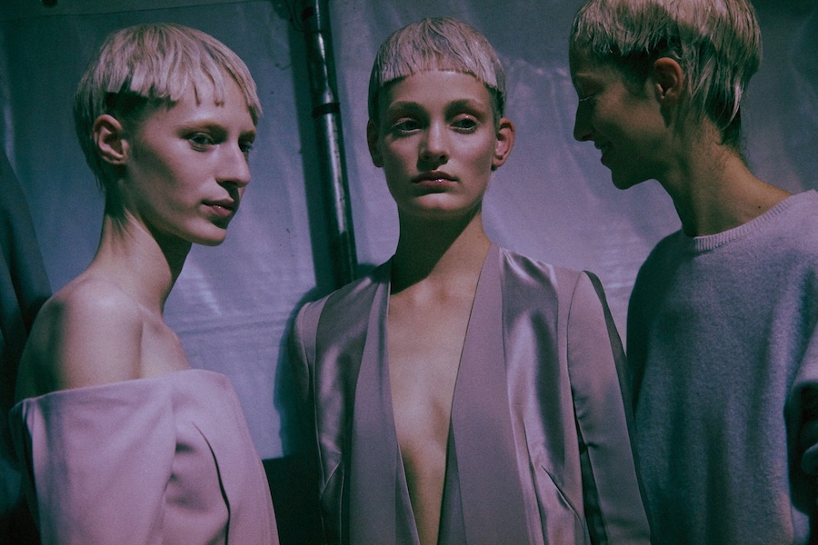 Backstage at Haider Ackermann SS15 Dazed 17