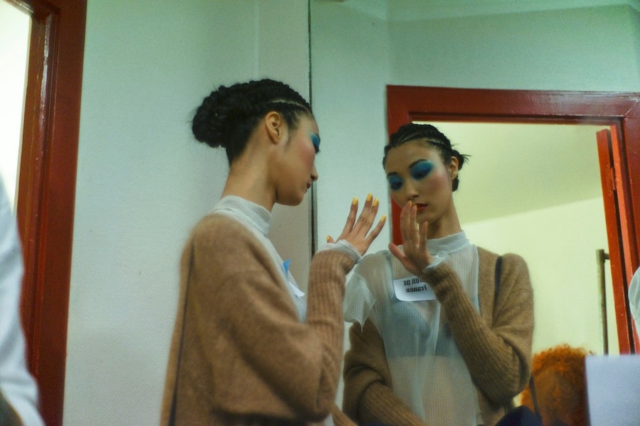 Dazed Backstage at Jean Paul Gaultier SS15 23