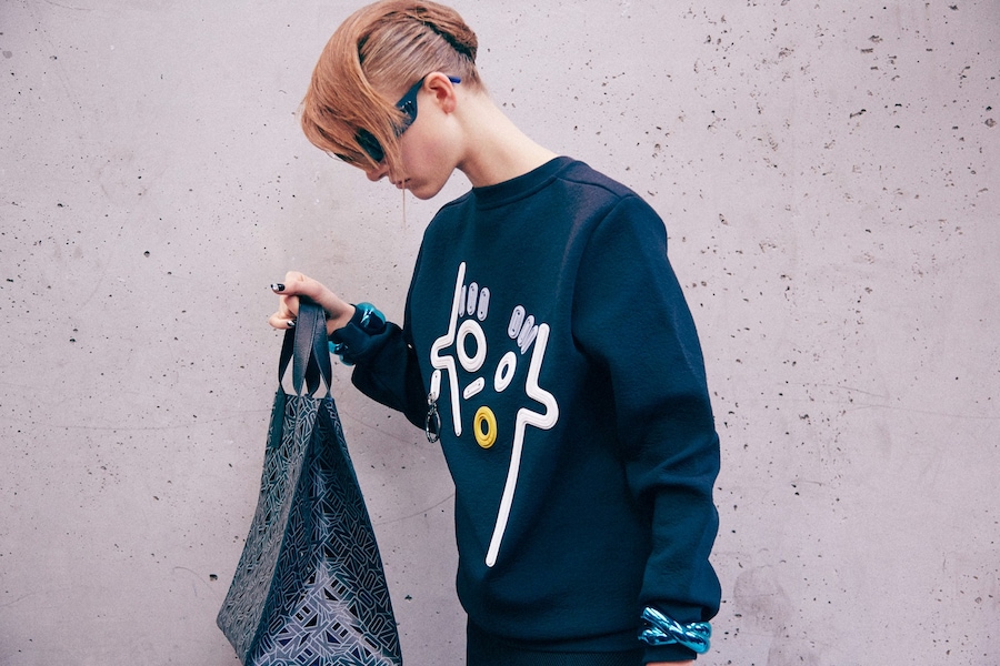 Backstage at Kenzo SS15 Dazed 2