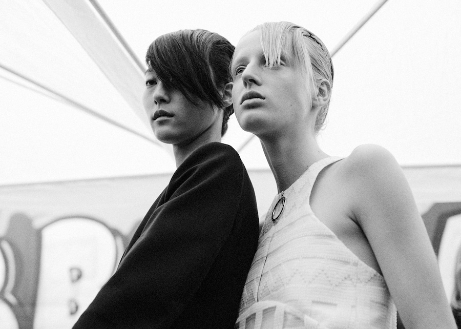 Backstage at Kenzo SS15 Dazed 8