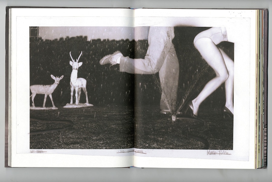 An original double page spread from WET 3