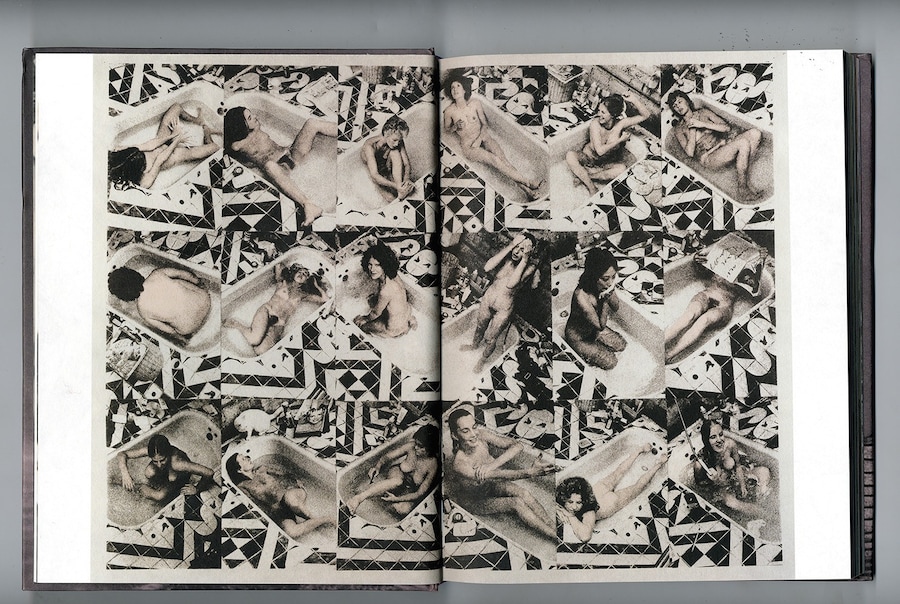 An original double page spread from WET 2