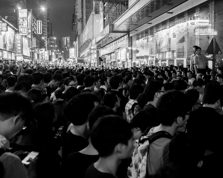 Hong Kong protests by Glenn Eugen Ellingsen 0