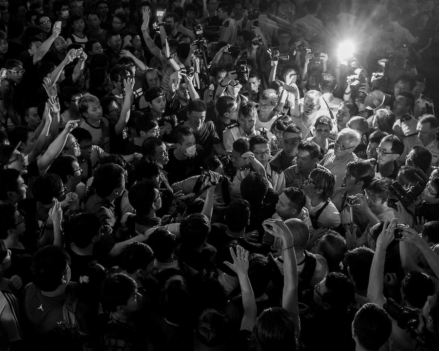 Hong Kong protests by Glenn Eugen Ellingsen 3