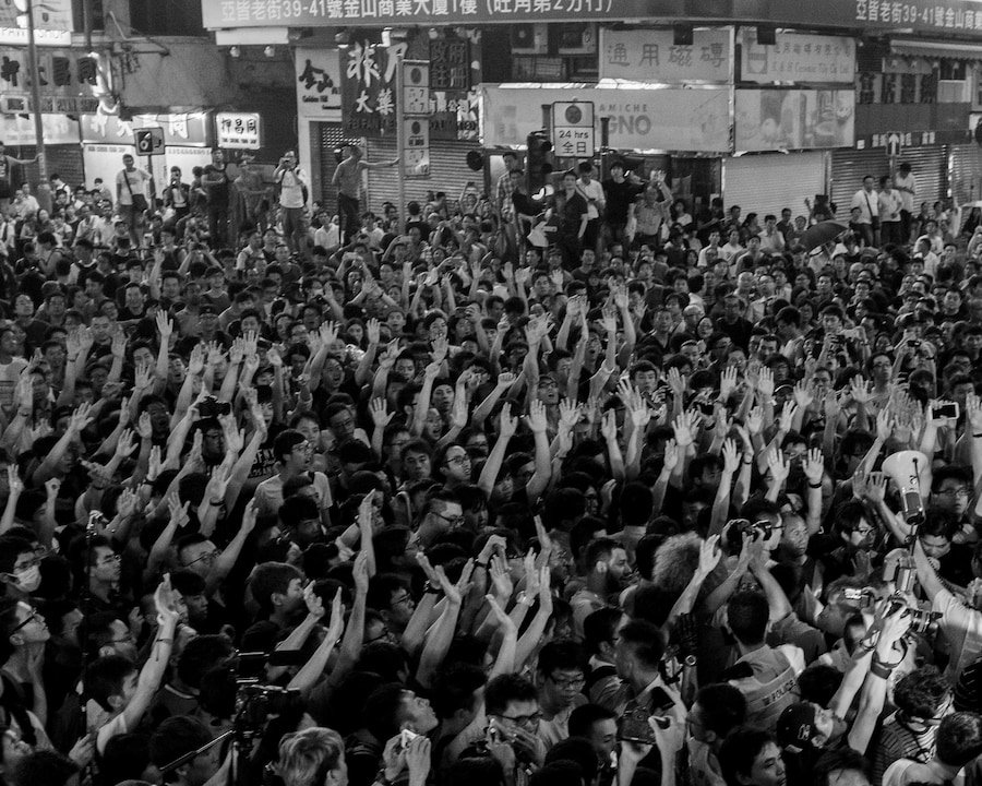 Hong Kong protests by Glenn Eugen Ellingsen 7