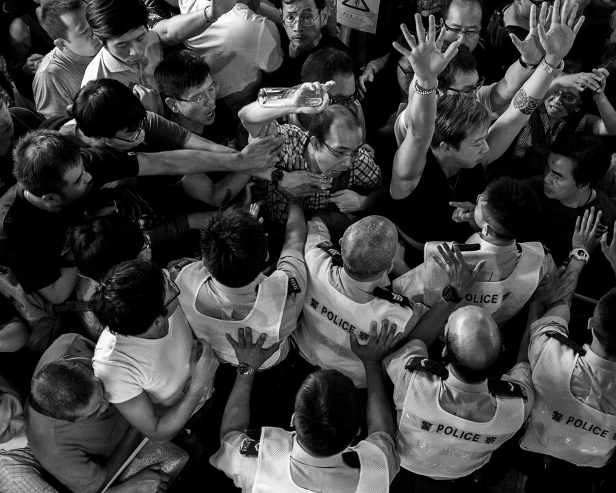 Hong Kong protests by Glenn Eugen Ellingsen 9