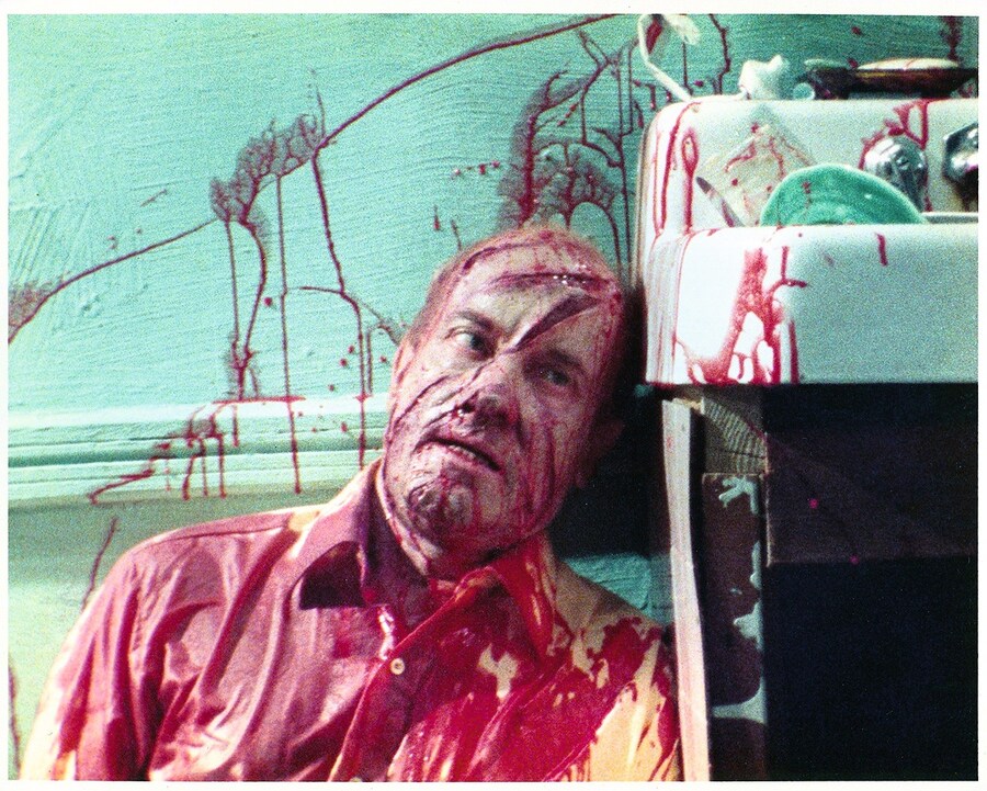 Film still from Basket Case 3