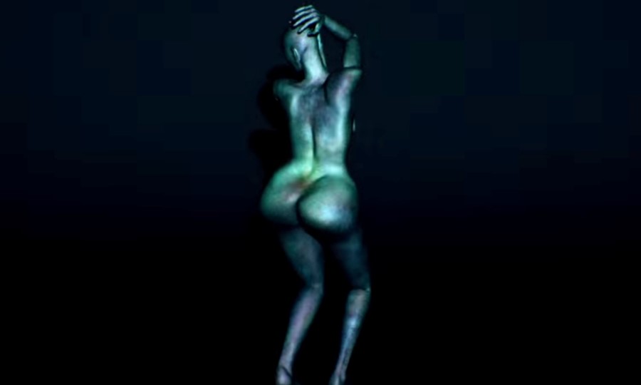 Still from Arca&#39;s Thievery music video 