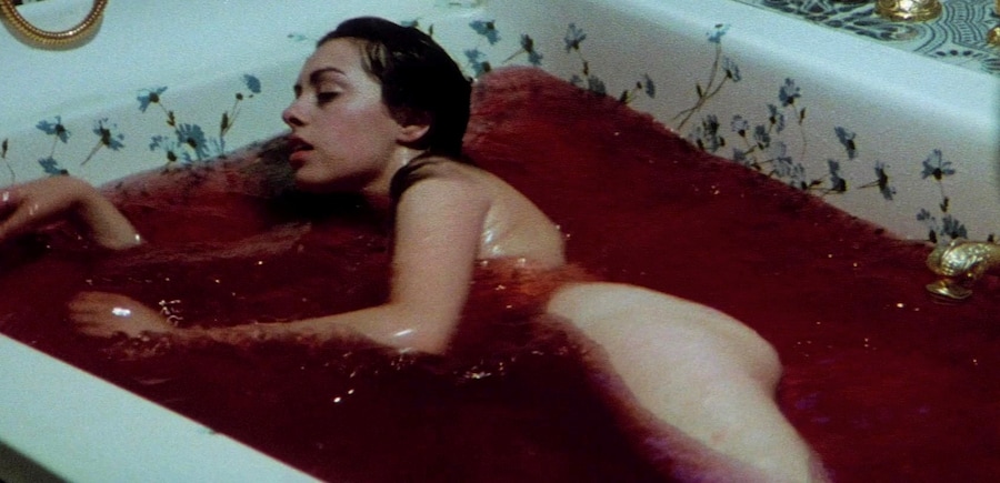 Lina Romay as Countess Irina Karlstein in Female Vampire