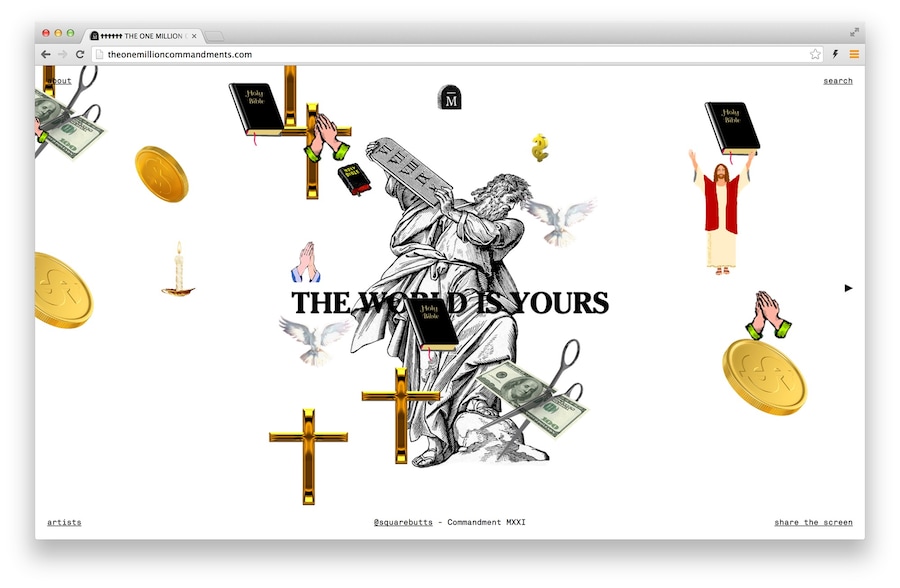 Cecilia Azcarate&#39;s One Million Commandments 5