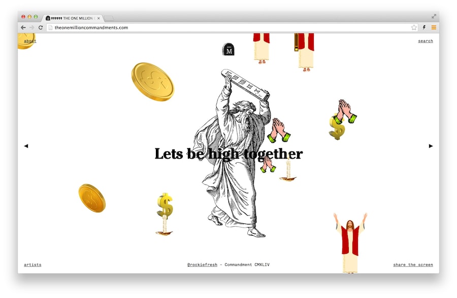 Cecilia Azcarate&#39;s One Million Commandments 14