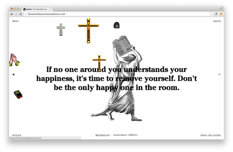 Cecilia Azcarate&#39;s One Million Commandments 15
