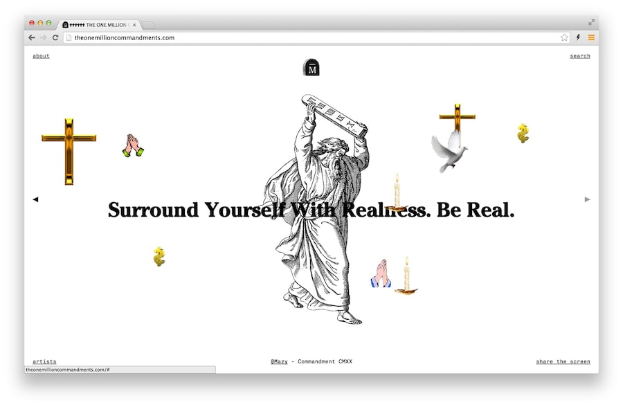 Cecilia Azcarate&#39;s One Million Commandments 17
