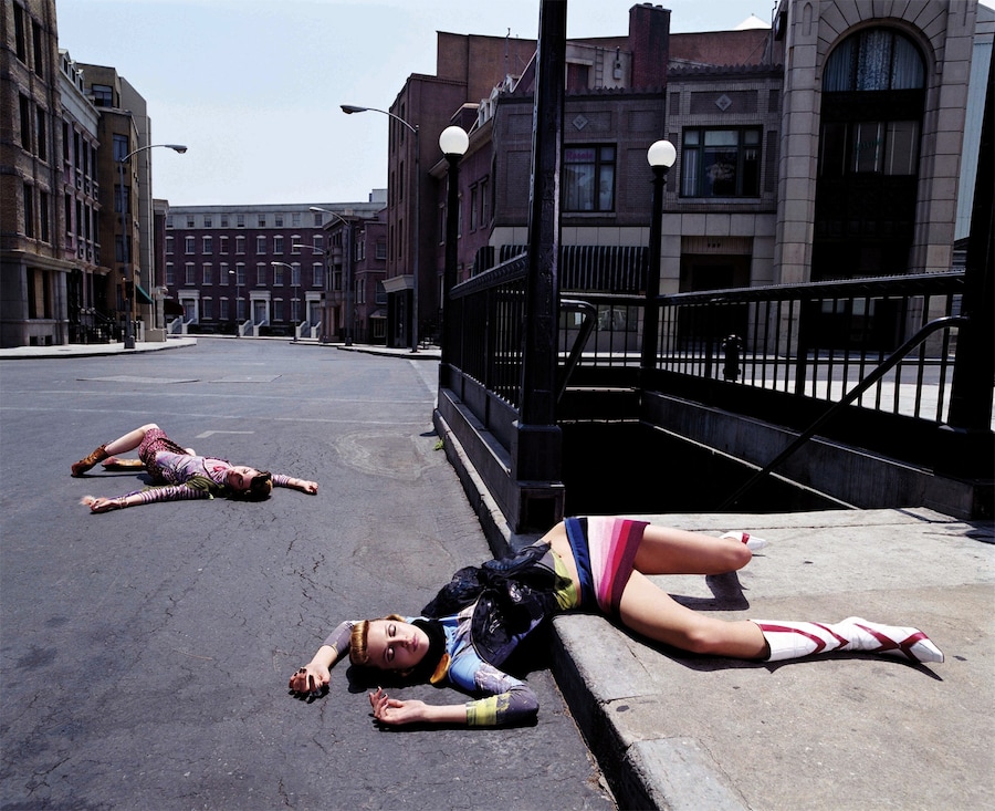 Anouck Lepere and Raquel Zimmermann Steven Meisel 1