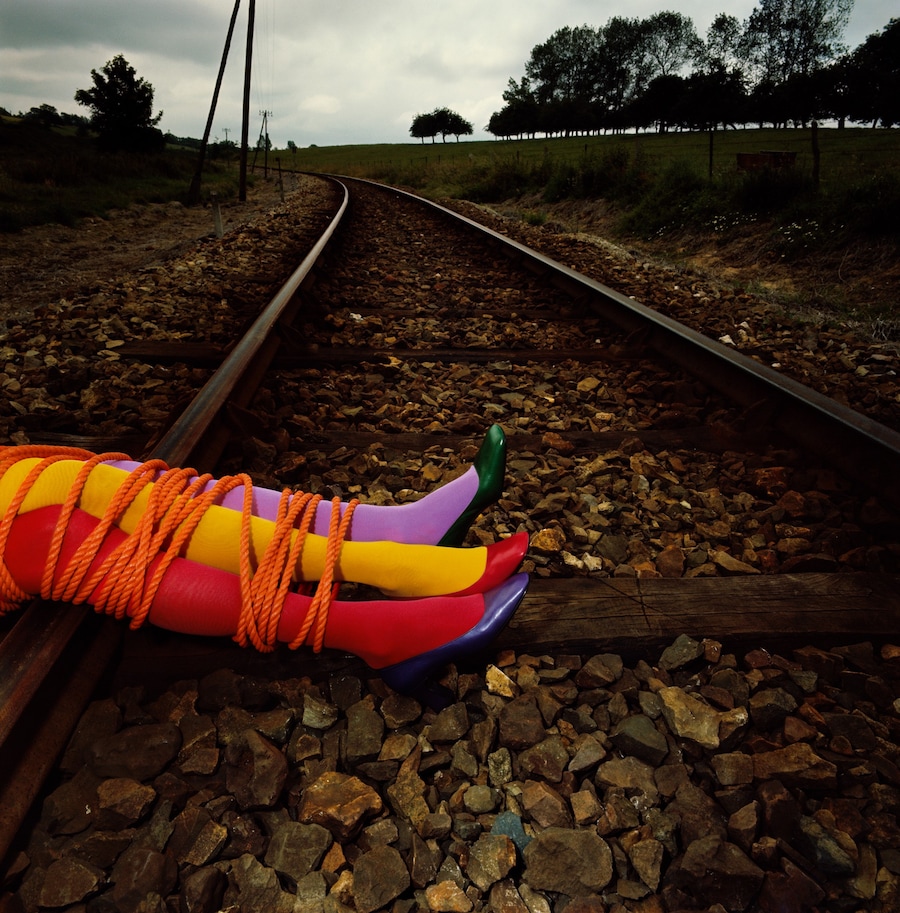 7. Charles Jourdan, Autumn 1970 &#169; Guy Bourdin 13