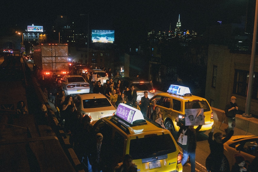 Ferguson protests in New York 6
