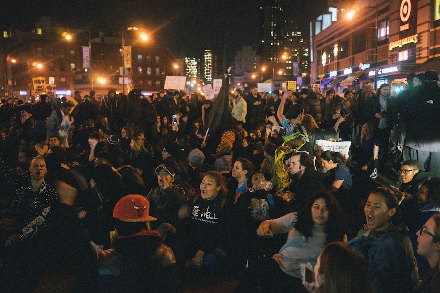 Ferguson protests in New York 10