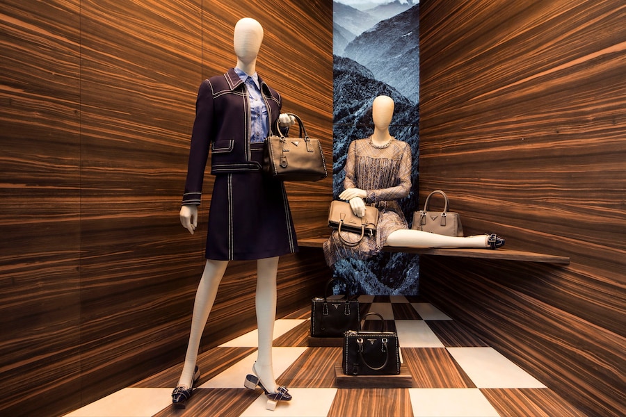 Martino Gamper Prada Corners installation window displays 5