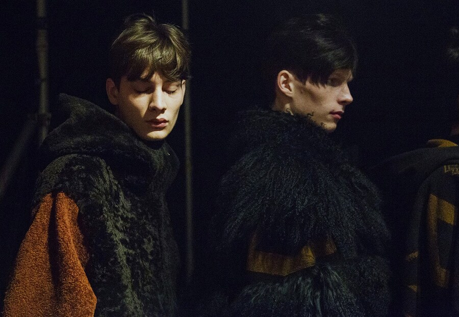 Topman Design AW15 LCM London menswear backstage 16