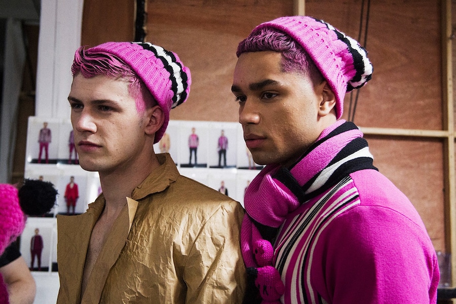 Sibling AW15 LC:M Dazed backstage 7