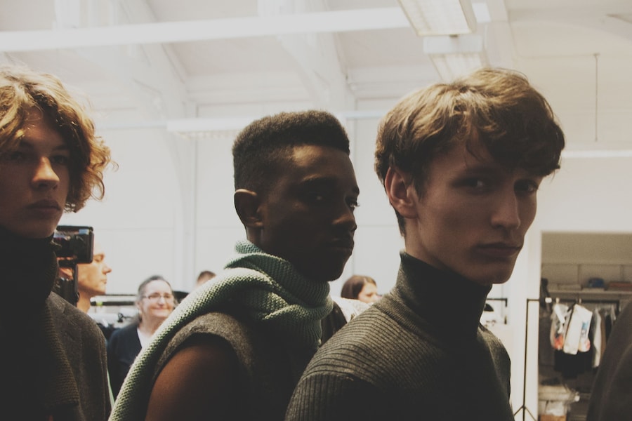 Backstage at Margaret Howell AW15 10