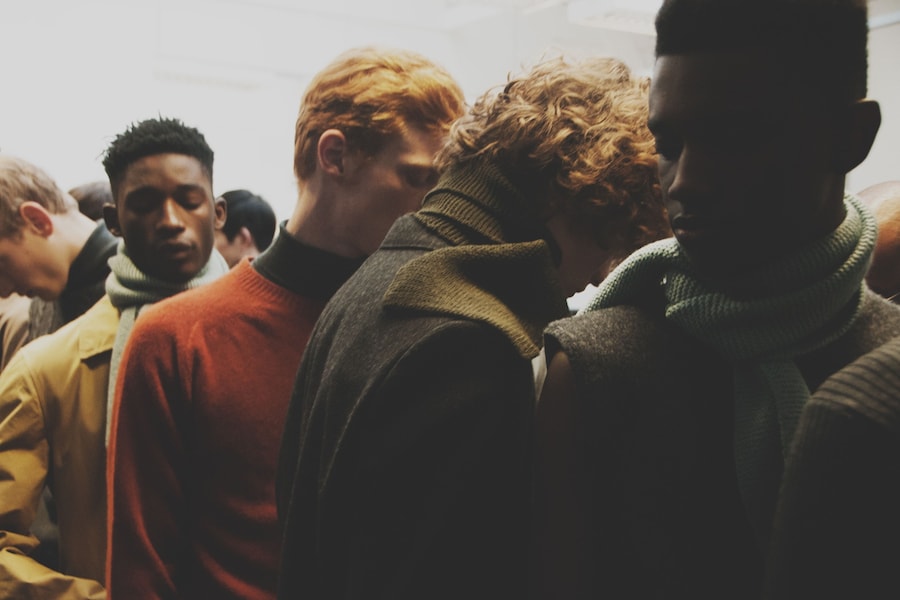 Backstage at Margaret Howell AW15 14
