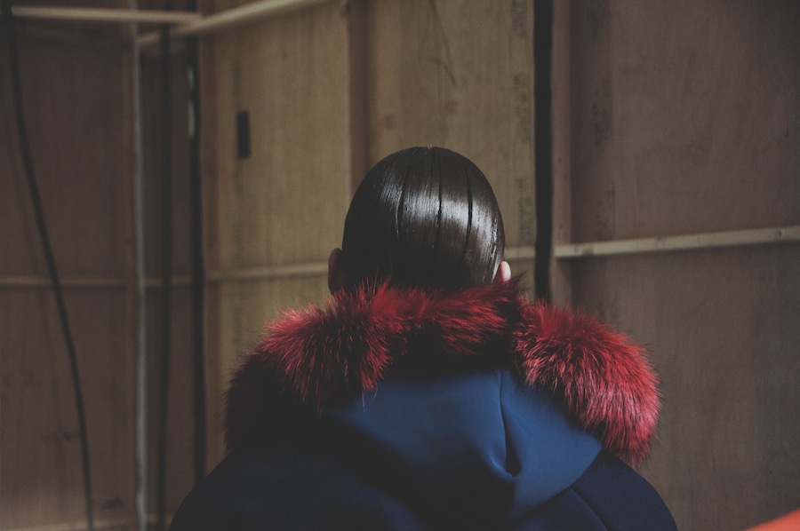 Backstage at Katie Eary AW15 18