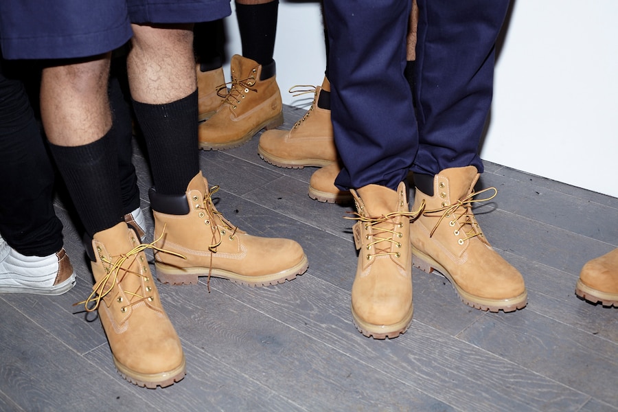 Backstage at Shaun Samson AW15 11