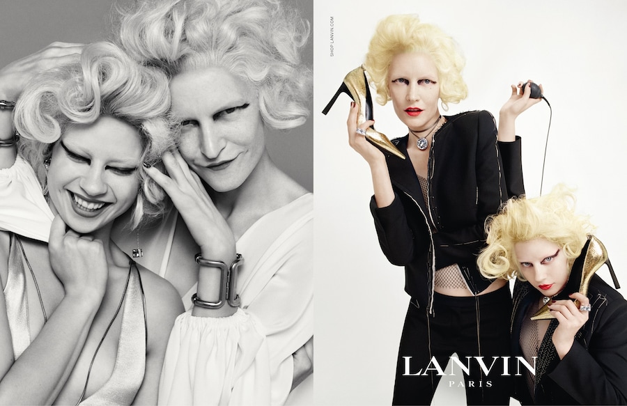 Kirsten Owen and Billie Rose Owen for Lanvin SS15 1