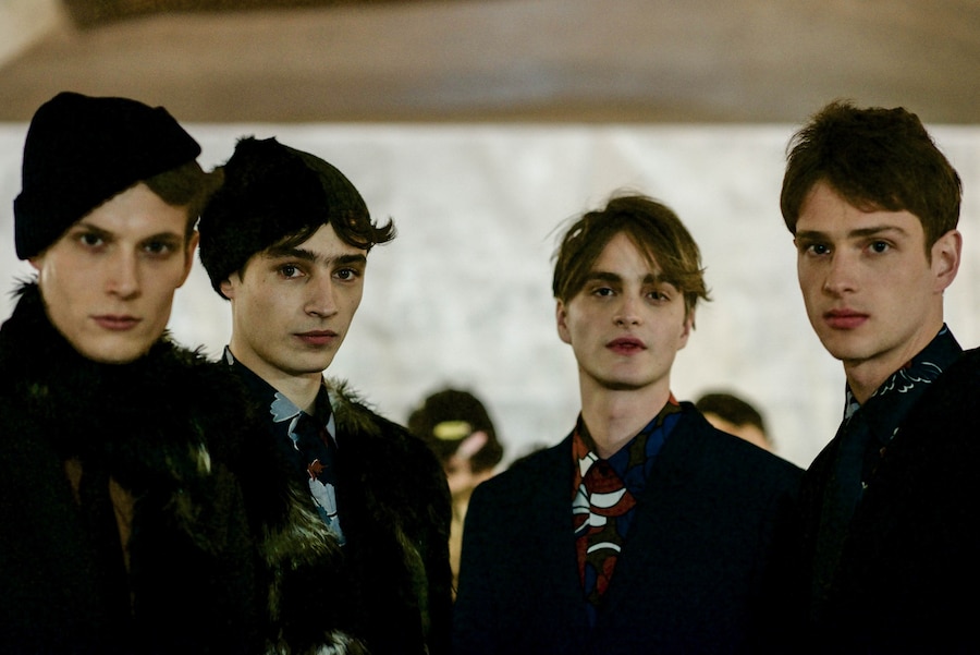 Marni Pitti Uomo AW15 Firenze Backstage menswear print 15