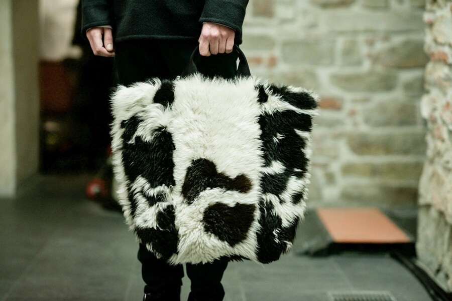 Marni Pitti Uomo AW15 Firenze Backstage menswear bag 21