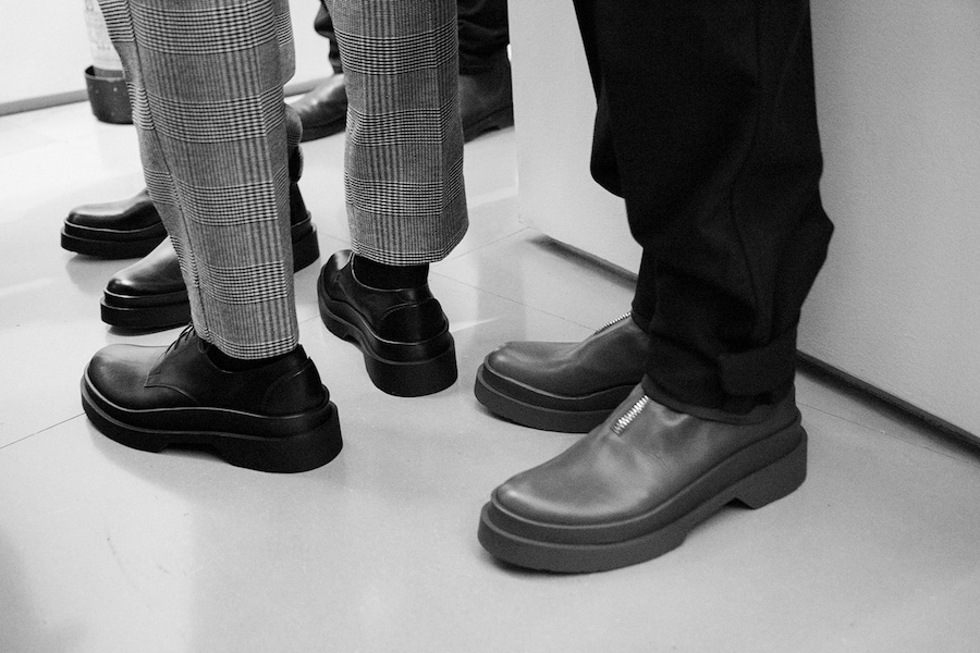 Jil Sander AW15 Menswear Milan Dazed B&amp;W 22
