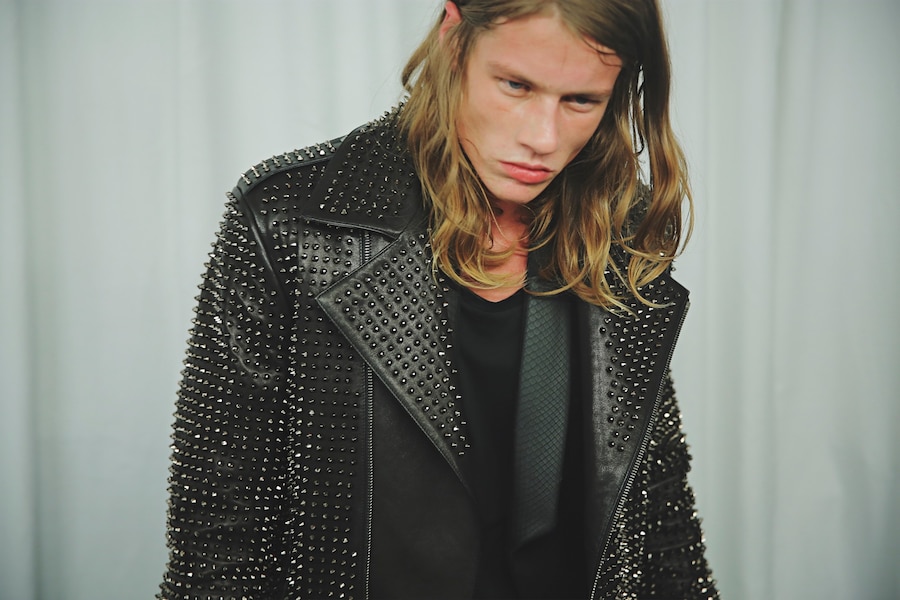 Philipp Plein AW15 Menswear Sportswear Leather Studs Spikes 16